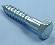 Hex Lag Zinc
